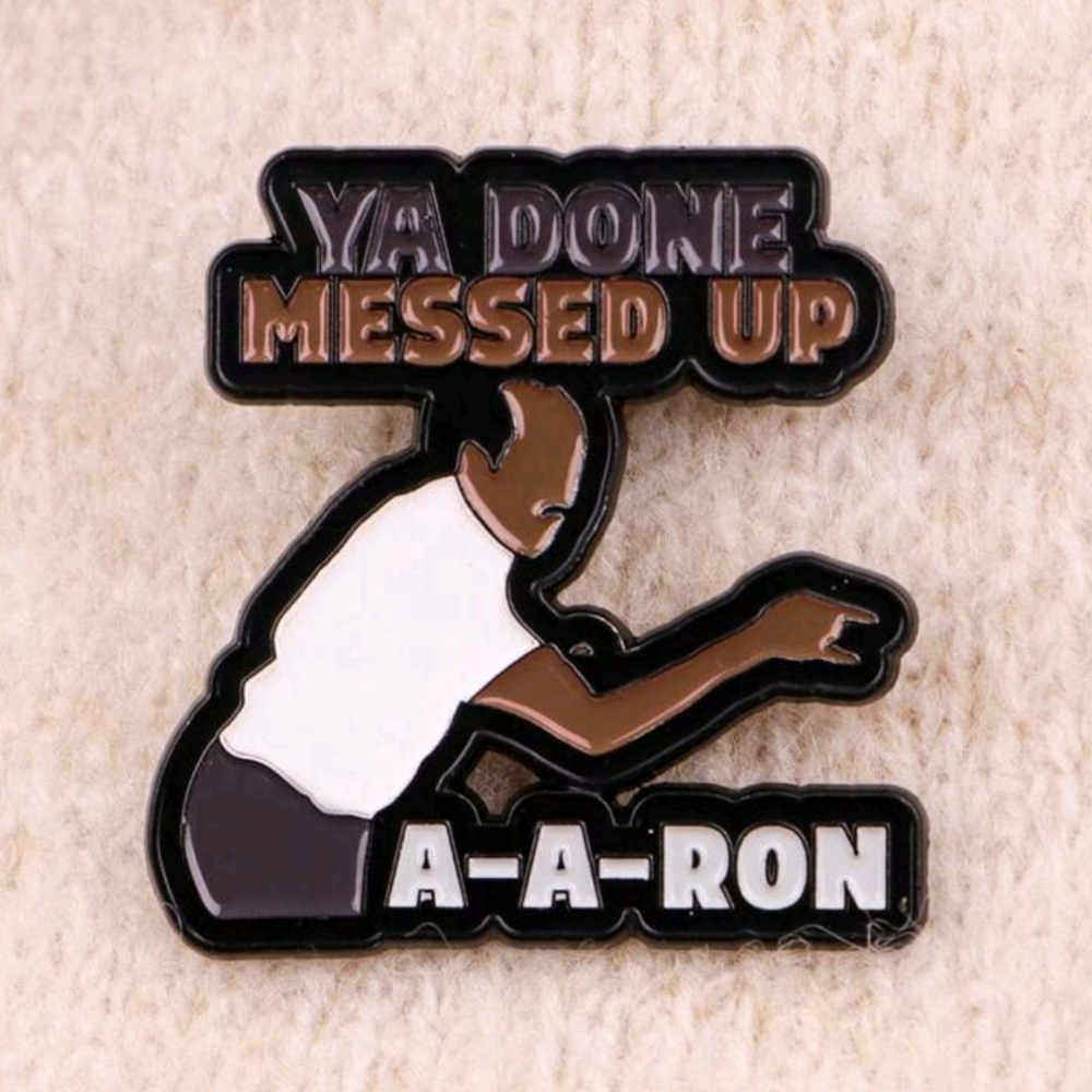 Key & Peele funny A-A-Ron Pin - Picture 5 of 6
